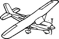 A single wing plane