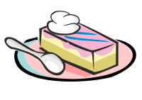 Cake with cream