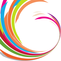 Swirl coloured lines