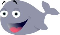 Funny whale