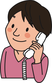 Male using Telephone (#2)