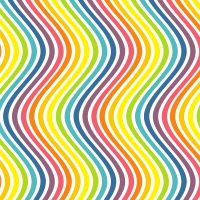 Waving vertical colored lines