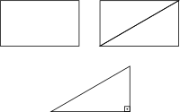 Area of a right triangle