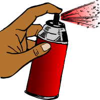 Hand Spray Paint - Redder