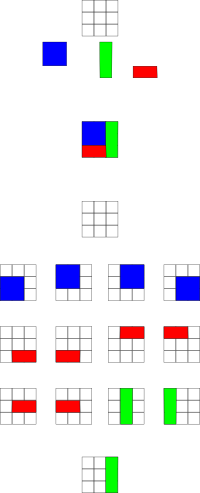 Rectangle layout problem