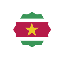Suriname flag symbol