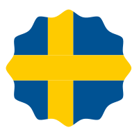 Swedish flag symbol
