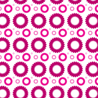 Floral shapes pattern background