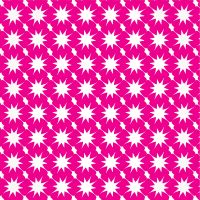 Pink background with geometric pattern