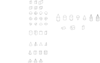 Many solids | plusieurs solides