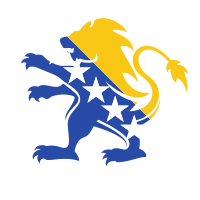 Bosnia and Herzegovina flag heraldic lion