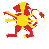 North Macedonia flag heraldic lion