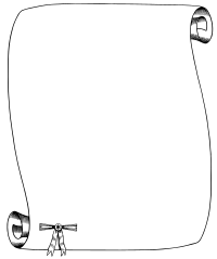 Scroll with Seal - Frame
