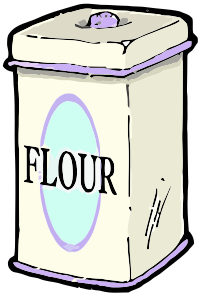 tin of flour