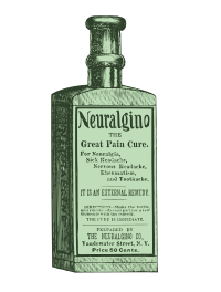 Snake Oil Medicine Bottle