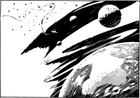 Space scene