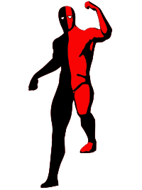 Superhero pose 4