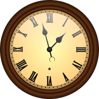 old wall clock