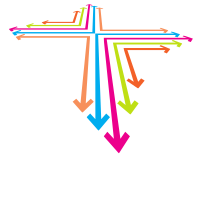 Coloured arrows abstract graphics