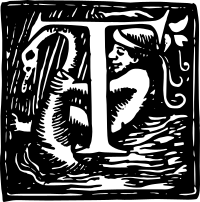 Drop Cap T