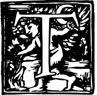 Drop Cap T