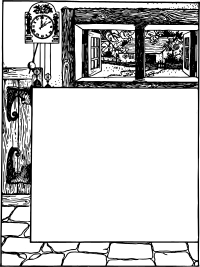 House Clock Frame