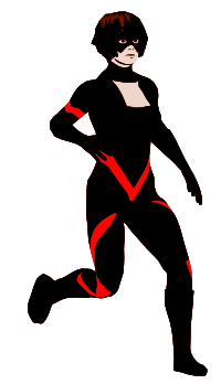 Superheroine pose 2