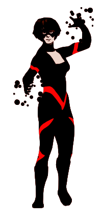 Superheroine pose 3