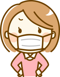 Woman with Mask (#1)