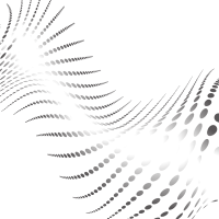 Wavy shape halftone pattern