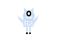 Ice Blue Monster
