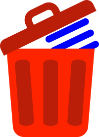 Trash Can Delete Icon