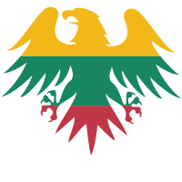 Lithuania flag heraldic eagle