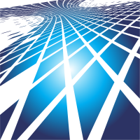Abstract blue tiles pattern (#3)