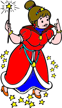 coloured fairy