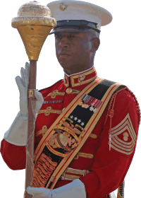 U.S. Marine Corps Drum and Bugle Corps Drum Major