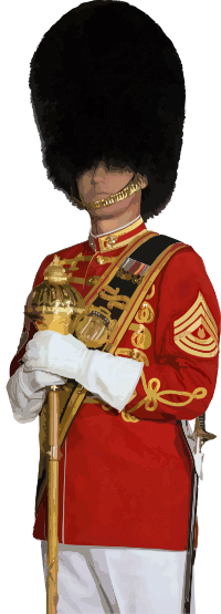 Marine Band Drum Major