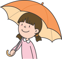 Girl with Umbrella (#5)