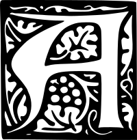 Drop Cap A