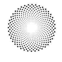 Round dotted shape