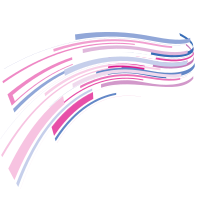 Wavy stripes abstract design