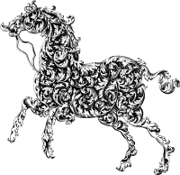 Flourish Horse.svg