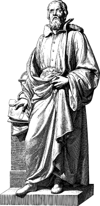 Galileo Galilei Statue