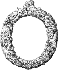 Elegant Flourish Letter O