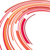 Curved lines abstract art
