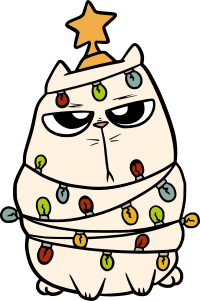 Cat Xmas Tree