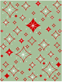 Retro stars background