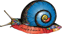 Vintage Snail Prismatic