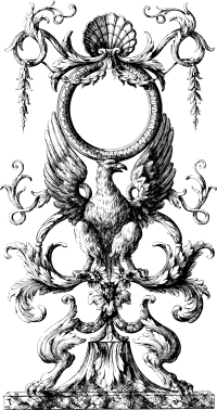 Ornamental Eagle Frame