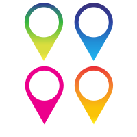 Location pins
